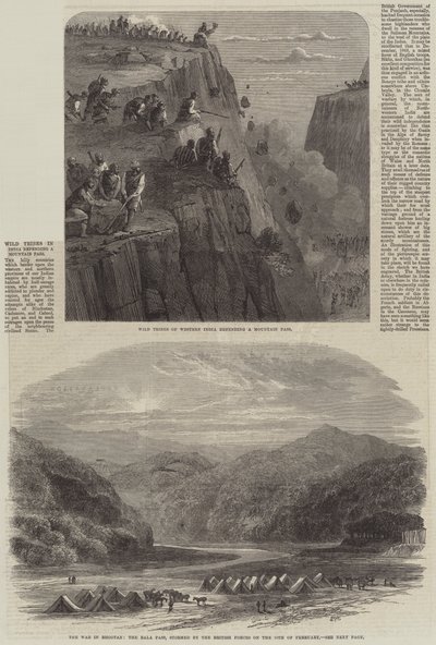 Krigen i Bhutan af Edmund Morison Wimperis